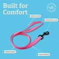 thumbnail image 6 of Vibrant Life Standard Dog Leash, 4 ft, Pink, Polyester, M, 6 of 10