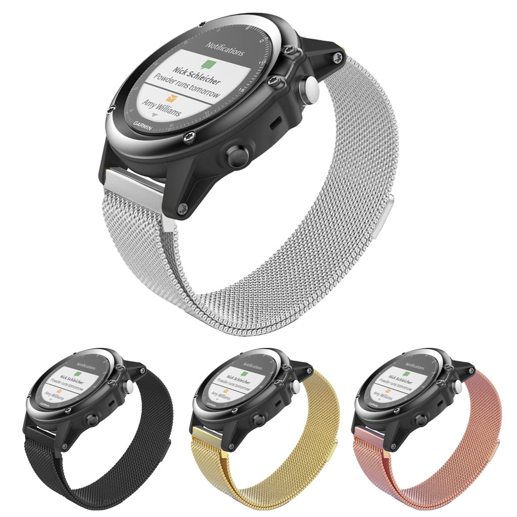 strap garmin fenix 5x fenix 3 milanese loop