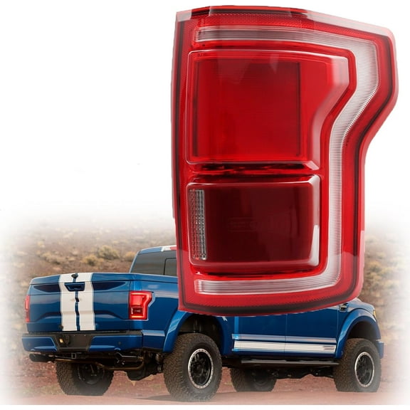 OTTULUR Tail Light Right Side Outer Replacement for 2015-2017 F150 Rear Brake Lamp HL3Z-13404-D