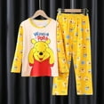 thumbnail image 1 of Pijamas para niños, conjunto de ropa para el hogar de manga larga para niñas de estilo coreano, ropa fina para aire acondicionado para bebés, ropa para niños de primavera y otoño, 1 of 2