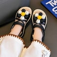 thumbnail image 6 of LIIPEE Girls Sandals Summer Fashion Cute Flower Open Toe Non- Soft Sole Shoes Baby Stylish Daily Princess Sandal,Black,9-9.5 Years, 6 of 6