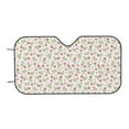 thumbnail image 7 of Fotbe Rose Flowers Car Windshield Sunshade | Sun Visor Protector Front Window Shade, Keeps Out UV Rays, Keeps Your Vehicle Cool-Small, 7 of 7