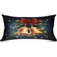 thumbnail image 2 of Christmas Wind Chime Plush Pillow Case, Zippered Bed Pillow Pillowcases, Super Soft and Cozy Pillowcase Covers for Sleep Decor Giftsation - King Size 20x40in, 2 of 7
