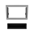 thumbnail image 3 of New Metra 99-9606G Aftermarket Single DIN/or Double DIN Radio Installation Kit Porsche 997 2005-2012, 3 of 4