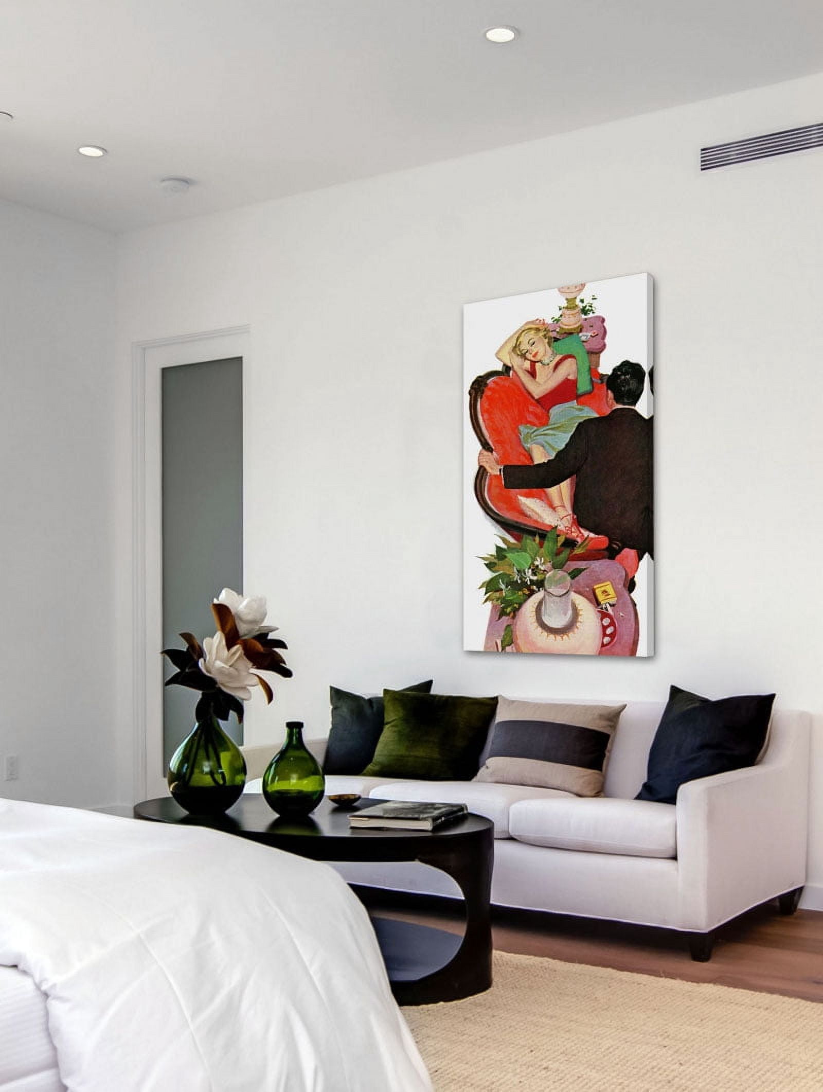Marmont Hill Lonely Honeymoon by Joe de Mers Painting Print on Wrapped Canvas