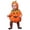 Orange, variant on Newborn Infant Baby Boy Girl Fleece Halloween Pumpkin Hoodie Romper Onesie Costumes Cotton Pants Outfit