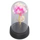 thumbnail image 2 of Rose Flower Light, Light Up Rose in Glass Dome colorida para Aniversario, 2 of 7