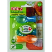 Nuby Garden Fresh 4-Pack Food Pouch Spoon Tips