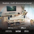 thumbnail image 2 of Sony HT-A3000 Soundbar, TV Surround Sound System Dolby Atmos And DTS:X Support, 360 Spatial Sound Mapping Technology, Auto Calibrated Room Sound, Home Audio Sound Bars, 2 of 5