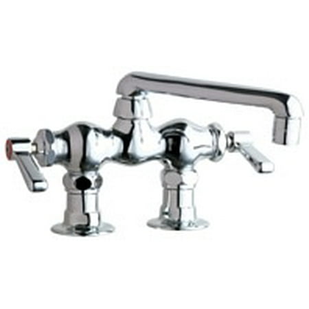 Chicago Faucets 772-E35ab Deck Mounted Laundry / Service Sink Faucet - Chrome