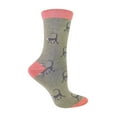 thumbnail image 1 of Miss Sparrow - Womens Novelty Animal Soft Bamboo Breathable Socks, 1 of 2