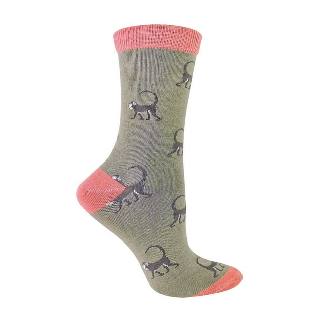 Miss Sparrow - Womens Novelty Animal Soft Bamboo Breathable Socks