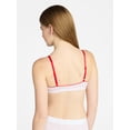 thumbnail image 3 of No Boundries Women's Cotton Jersey Triangle Bralette, Sizes XS-XXX, 3 of 5
