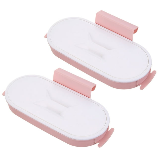 2pcs Trash Bag Holders Hanging Garbage Bag Holders Kitchen Trash Bin Racks