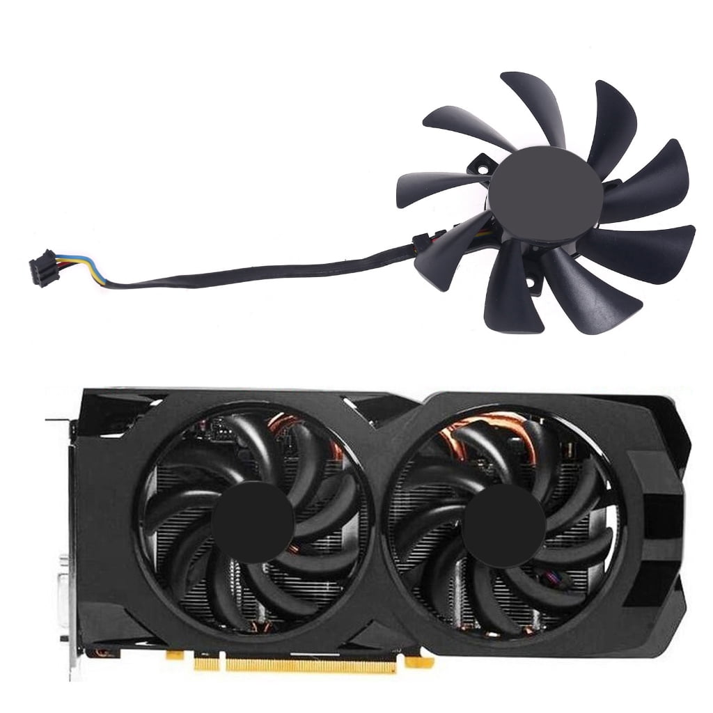 Buy CF9010H12S RX 480 470 VGA GPU Cooler Graphics Fan for XFX R9 390X ...