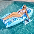 thumbnail image 1 of Flotadores inflables para piscina Sloosh Extreme Comfort para adultos, color azul, 1 of 7