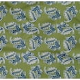 thumbnail image 4 of oneOone Organic Cotton Poplin Twill Fabric Leaves & Floral Block Fabric Prints By Yard 42 Inch Wide, 4 of 4