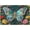 500 PCS, variant on 500 Piece Jigsaw Puzzle, Colorful Beaded Butterfly Stunning Artwork, Challenging Puzzle Perfect for Butterfly Lovers, 20.5" x 15"