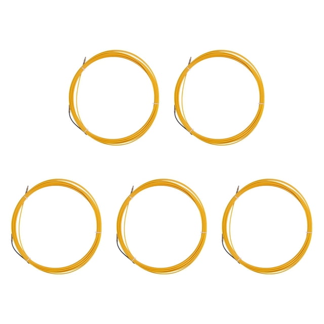 5pcs 20M 3mm Guide Device Fiberglass Electric Cable Push Pullers Duct Snake Rodder Fish Tape Wire