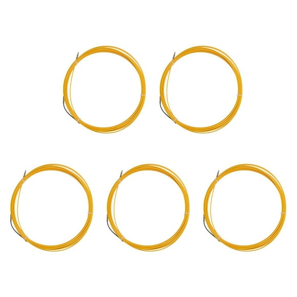 5pcs 20M 3mm Guide Device Fiberglass Electric Cable Push Pullers Duct Snake Rodder Fish Tape Wire