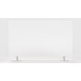 thumbnail image 2 of Ghent's Plastic 24" x 29" Partition Extender with Tape in Frosted White, 2 of 3