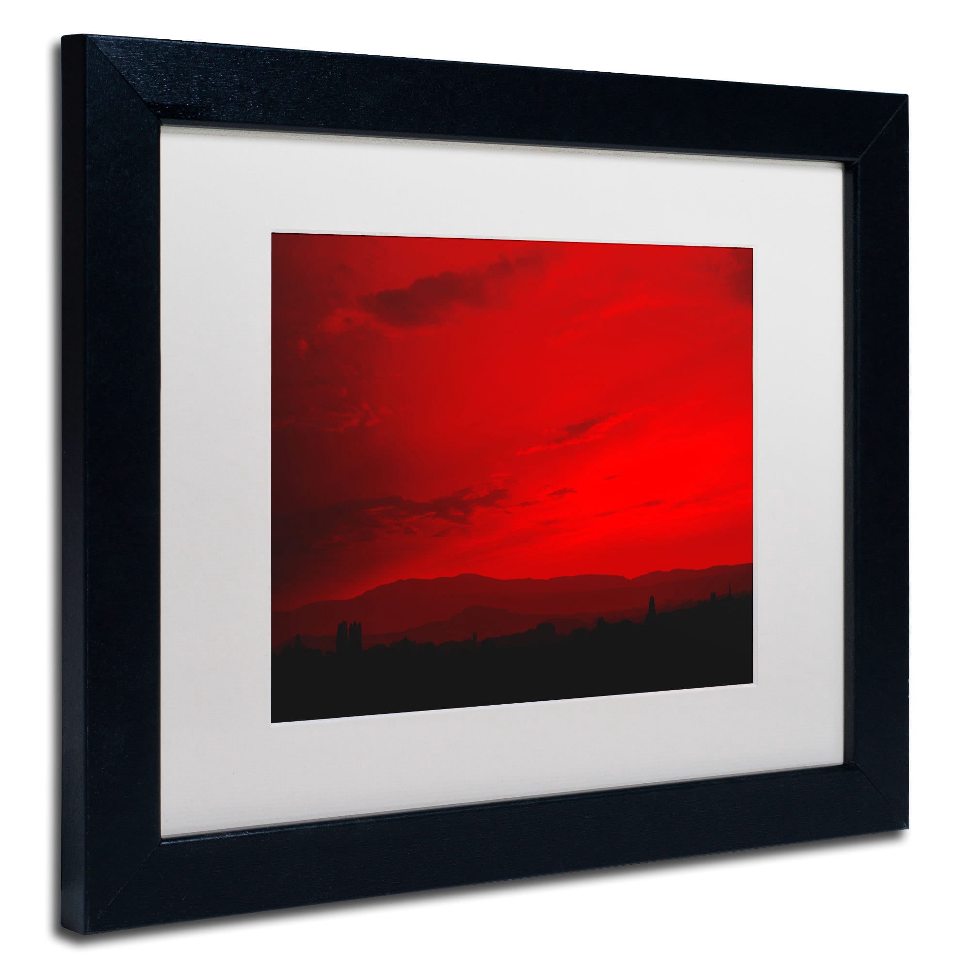 Trademark Fine Art "To the Threshold of Silence" Canvas Art by Philippe Sainte-Laudy, White Matte, Black Frame