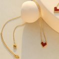 thumbnail image 1 of Collar de plata de ley 925 con colgante de circonita AAA para mujer, accesorios de joyería exquisitos para estudiante y novia, regalo de corazón, 1 of 2