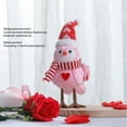 thumbnail image 4 of LED Light Decorative Small Plush Birds For Desktop Mantel Windowsill, Glowing Cute Birds Figurine, 4 of 8