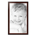 thumbnail image 2 of ArtToFrames 21" x 36" Matte mahogany Diploma Picture Frame, 21x36 inch Brown Wood Poster Frame (WOM-5108), 2 Pack, 2 of 6