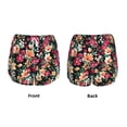 thumbnail image 3 of Hirioo Many Kind Of Flowers for Women's Double Layer Athletic Shorts High-Performance Gym Shorts with Inner Pocket, Elastic Waistband-Small, 3 of 7