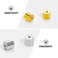 thumbnail image 4 of 2 Pairs Pierced Earring Backs Replacement Metal Earring Backs Locking Backs, 4 of 8