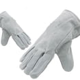 thumbnail image 1 of Gants de Soudage Bonne Absorption de la Sueur Cuir Résistant à la Chaleur Soudeur Cheminée Poêle Gant, 1 of 5