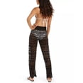 thumbnail image 3 of Miken BLACK Juniors' Solid Crochet Swim Cover-up Pants, US Medium, 3 of 3