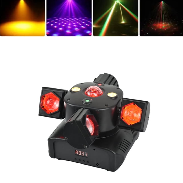 New Stage Lighting DJ Equipment 4-Arms Full Color LED Moving Head Light for Club Disco Bar