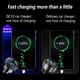 thumbnail image 3 of Cargador de coche 4 en 1 de carga súper rápida con USB 2.4A y QC 3.0 (voltímetro y luces LED), carga rápida universal para enchufe de encendedor de coche de 12-24 V, compatible con iPhone 14 13 12, 3 of 7