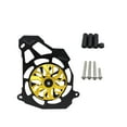 thumbnail image 3 of funtasica Couvercle de Ventilateur Rotatif de Moto Couvercle de Radiateur pour Nmax155 2016-2023 Or, 3 of 9
