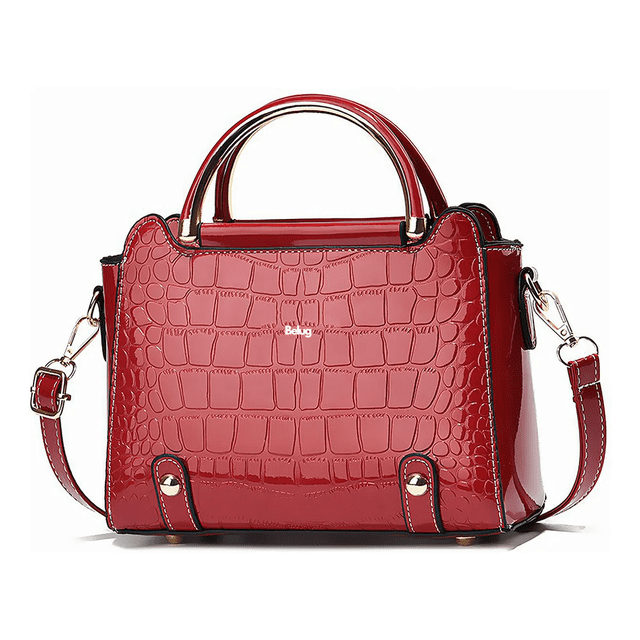 Bolsa Bandolera Mujer Moda Cartera Crossbody Tote Hombro Belug rojo
