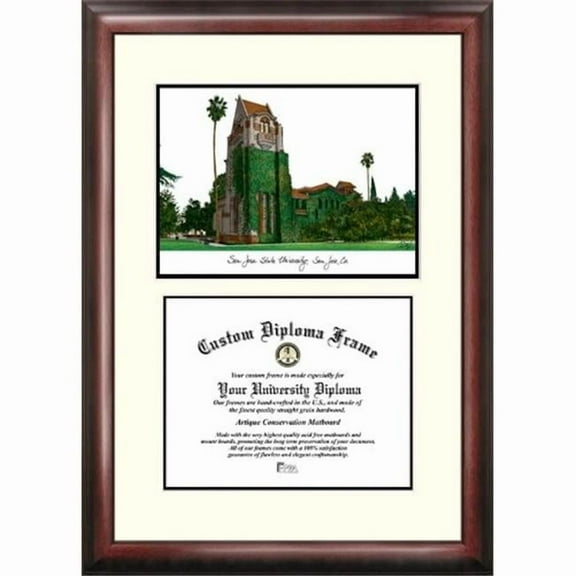 San Jose State University 8.5" x 11" Legacy Scholar Diploma Frame