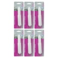 thumbnail image 1 of Aqua Plumb Toilet Paper Roller Holder 3 Step Tissue Roll Spindle Spring Action White, 6-Pack, 1 of 6