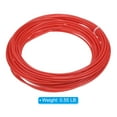 thumbnail image 3 of Unique Bargains Wicker Repair Kit, Round Synthetic Rattan DIY Set for Rattan Chair Sofa, Red, 3 of 5