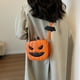 thumbnail image 3 of Halloween Pumpkin Crossbody Bag Halloween Pumpkin Bag Halloween Decorations, 3 of 3