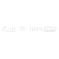 thumbnail image 2 of 5G WiFi Battery Signal Power Decal Car Windshield Reflective Sticker Accessories, 2 of 5