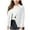 White, variant on Girls Solid Color Lapel Suit Coat Button Down Long Sleeve Blazer Jacket Button Blazer Girls