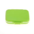 thumbnail image 6 of Unique Bargains 1 Pc 6 Grids Single Layer Pill Box for Travel Light Green, 6 of 6