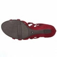 thumbnail image 6 of Womens bar III Kaylan Dress Wedge Sandals - Red, 6 of 6