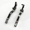 thumbnail image 5 of Applies to Levers and Grips for Yamaha XTZ150 XTZ 150, Black, 5 of 6