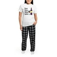 thumbnail image 5 of CafePress - Run Now Wine Later Pajamas - Women's Short Sleeve Print T-Shirt and Pants Light Cotton Pajama Set, 5 of 7