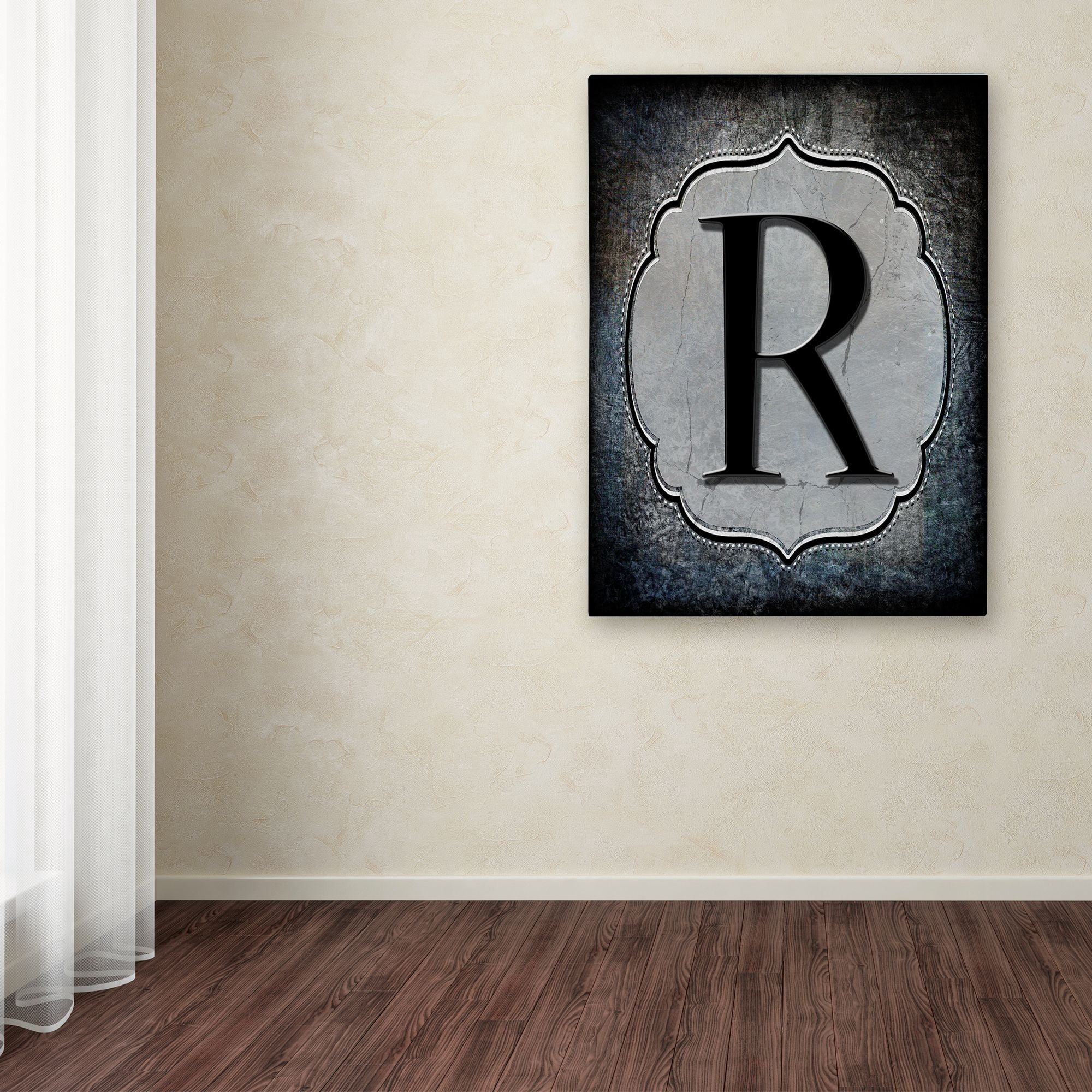 LightBoxJournal 'Letter R' Canvas Art