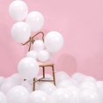 thumbnail image 5 of Kit de guirnalda de globos blancos - 100 piezas de globos blancos pastel de 18/12/5 pulgadas en diferentes tamaños, globos blancos para fiesta de cumpleaños, globos de látex, guirnalda de globos, 5 of 5