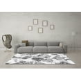 thumbnail image 3 of Ahgly Company Indoor Square Abstract Gray Modern Area Rugs, 7' Square, 3 of 4